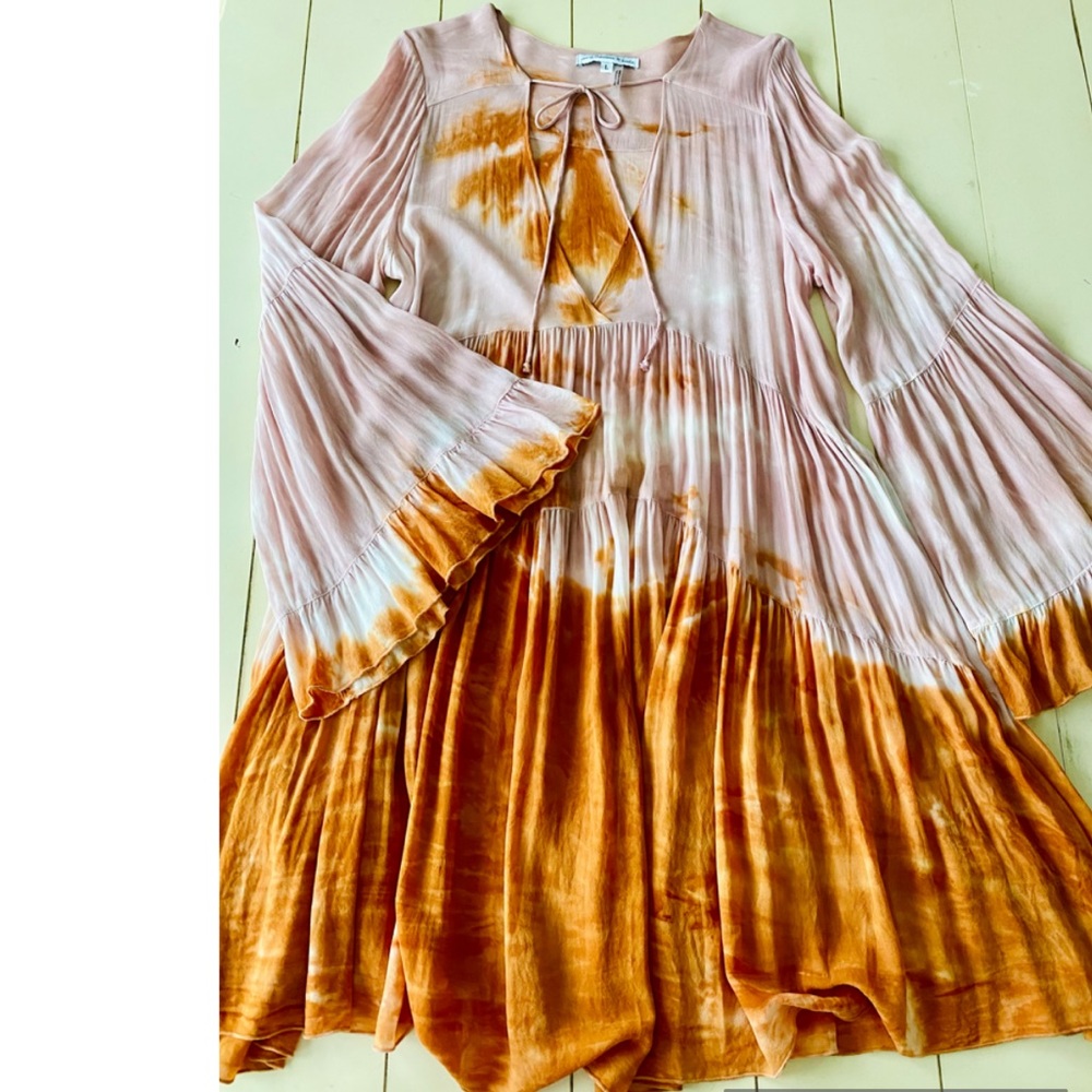 YFB Tie Dyed Rosa Ruffle Dress - Picture 8 of 15